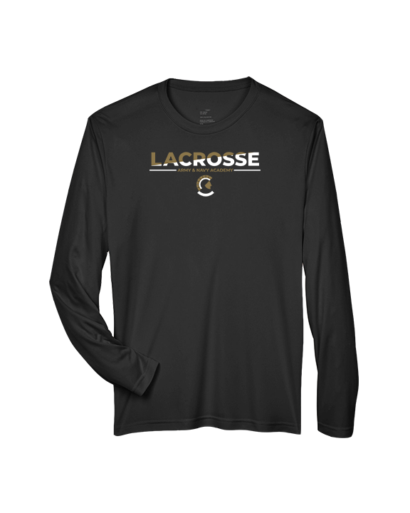 Army and Navy Academy Lacrosse Cut - Performance Longsleeve