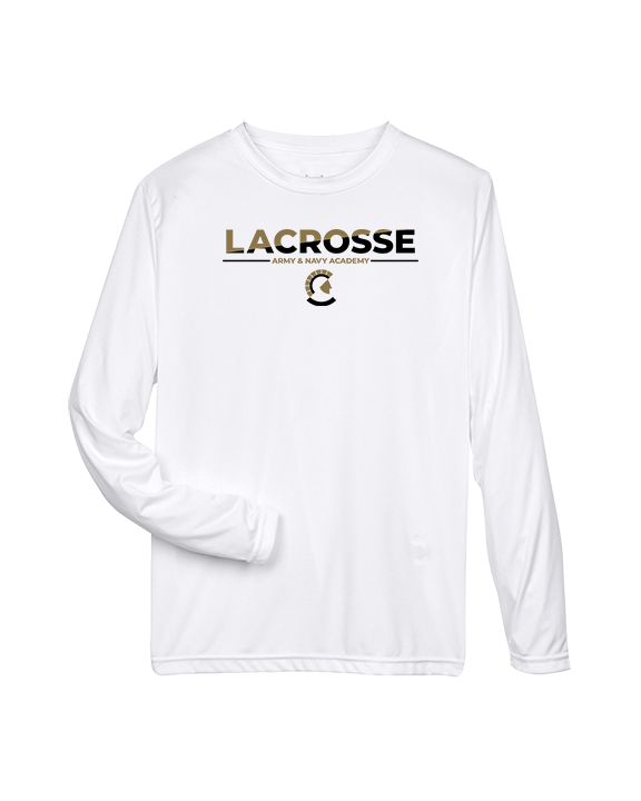 Army and Navy Academy Lacrosse Cut - Performance Longsleeve