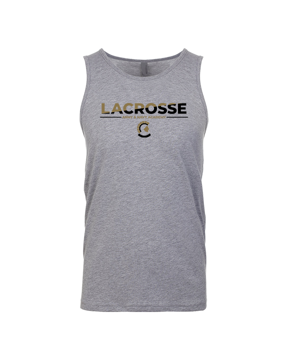 Army and Navy Academy Lacrosse Cut - Tank Top
