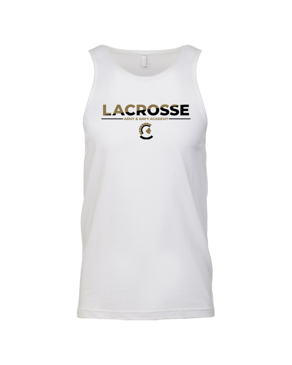Army and Navy Academy Lacrosse Cut - Tank Top