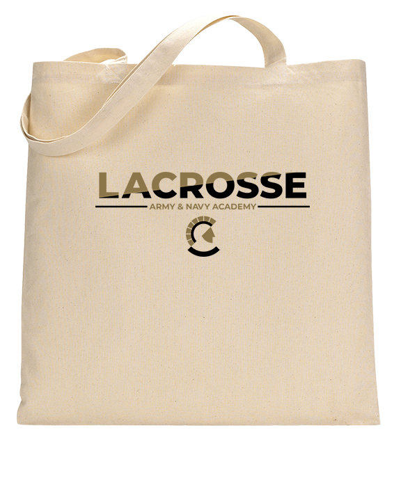 Army and Navy Academy Lacrosse Cut - Tote