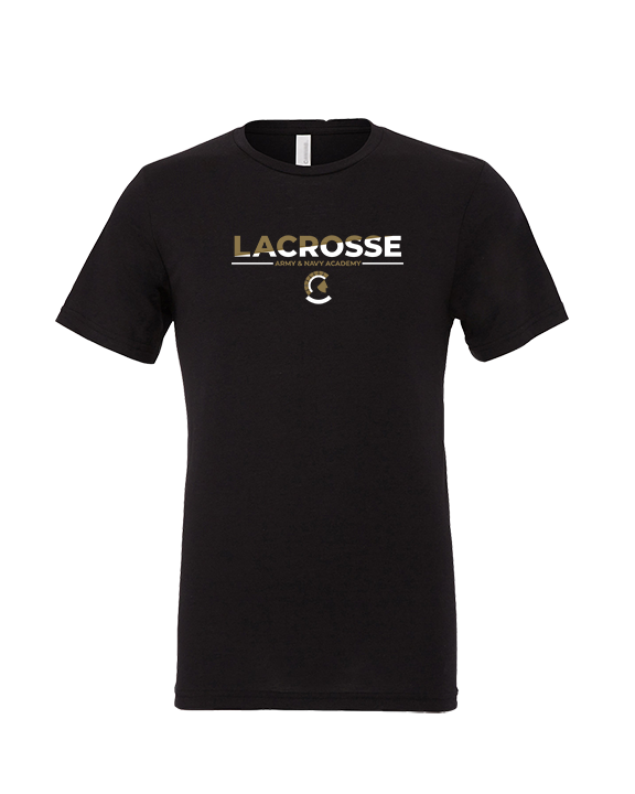 Army and Navy Academy Lacrosse Cut - Tri-Blend Shirt