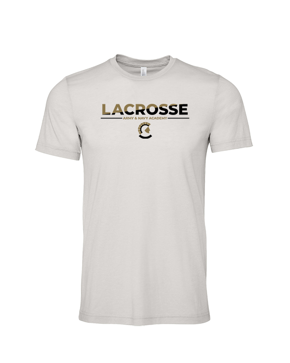 Army and Navy Academy Lacrosse Cut - Tri-Blend Shirt
