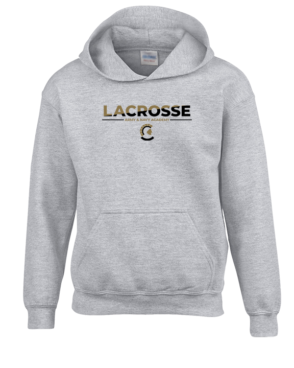 Army and Navy Academy Lacrosse Cut - Unisex Hoodie
