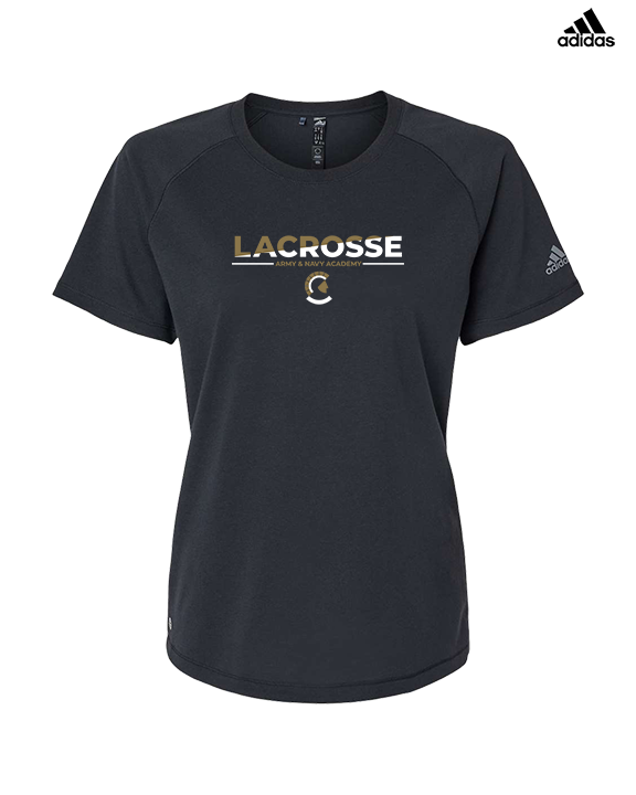 Army and Navy Academy Lacrosse Cut - Womens Adidas Performance Shirt