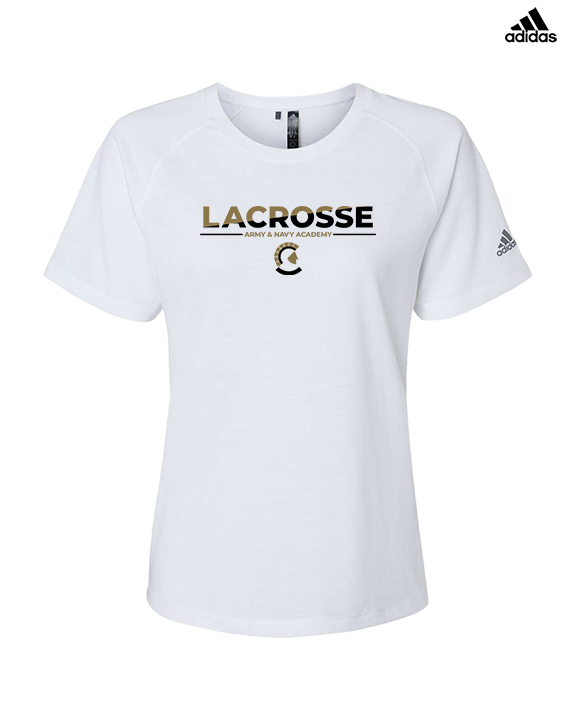Army and Navy Academy Lacrosse Cut - Womens Adidas Performance Shirt