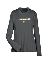Army and Navy Academy Lacrosse Cut - Womens Performance Longsleeve