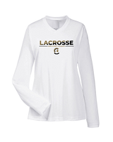 Army and Navy Academy Lacrosse Cut - Womens Performance Longsleeve