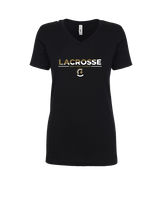 Army and Navy Academy Lacrosse Cut - Womens Vneck