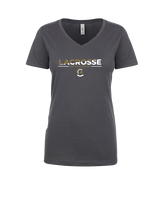 Army and Navy Academy Lacrosse Cut - Womens Vneck
