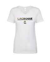 Army and Navy Academy Lacrosse Cut - Womens Vneck
