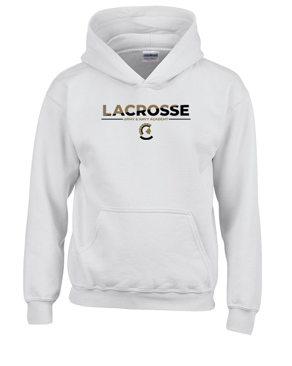 Army and Navy Academy Lacrosse Cut - Youth Hoodie