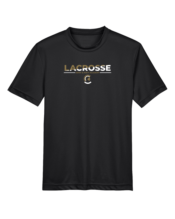 Army and Navy Academy Lacrosse Cut - Youth Performance Shirt