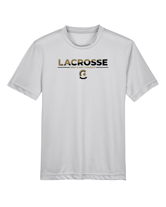 Army and Navy Academy Lacrosse Cut - Youth Performance Shirt