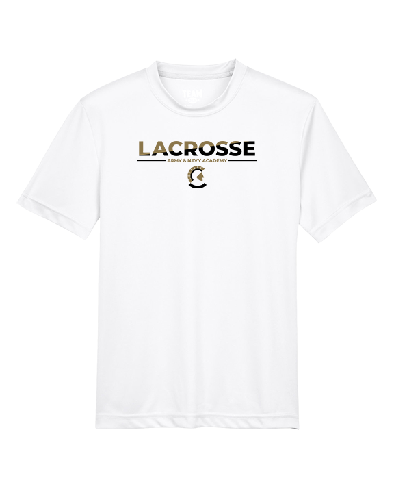 Army and Navy Academy Lacrosse Cut - Youth Performance Shirt