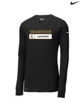 Army and Navy Academy Lacrosse Pennant - Mens Nike Longsleeve