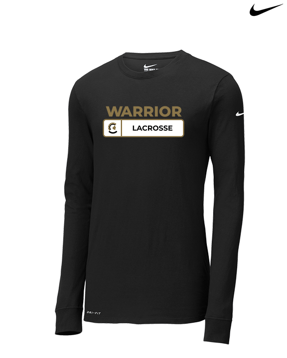 Army and Navy Academy Lacrosse Pennant - Mens Nike Longsleeve