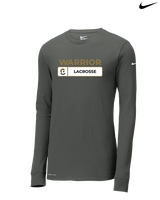 Army and Navy Academy Lacrosse Pennant - Mens Nike Longsleeve