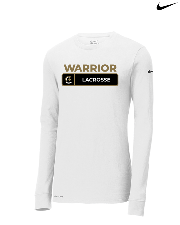 Army and Navy Academy Lacrosse Pennant - Mens Nike Longsleeve