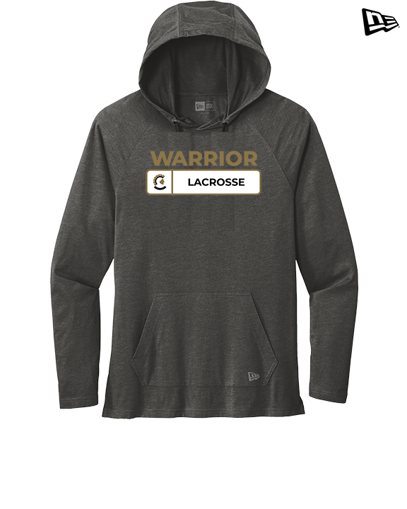 Army and Navy Academy Lacrosse Pennant - New Era Tri-Blend Hoodie