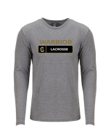 Army and Navy Academy Lacrosse Pennant - Tri-Blend Long Sleeve