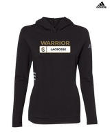 Army and Navy Academy Lacrosse Pennant - Womens Adidas Hoodie
