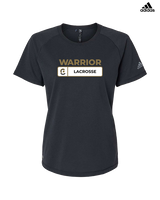 Army and Navy Academy Lacrosse Pennant - Womens Adidas Performance Shirt