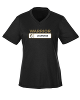 Army and Navy Academy Lacrosse Pennant - Womens Performance Shirt