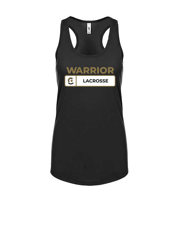 Army and Navy Academy Lacrosse Pennant - Womens Tank Top