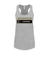 Army and Navy Academy Lacrosse Pennant - Womens Tank Top