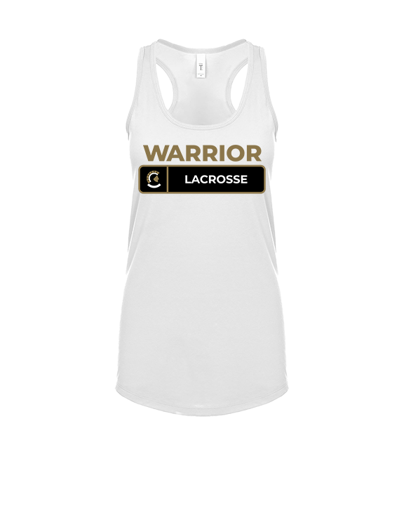 Army and Navy Academy Lacrosse Pennant - Womens Tank Top