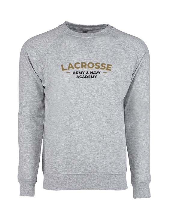 Army and Navy Academy Lacrosse Short - Crewneck Sweatshirt