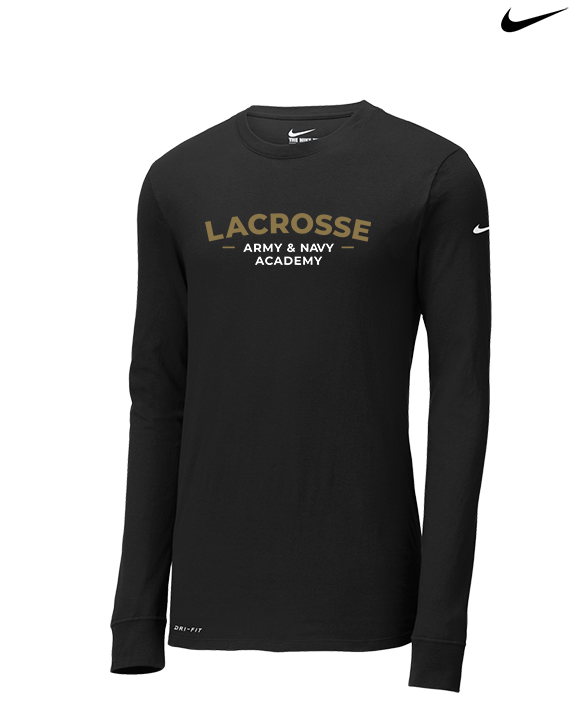 Army and Navy Academy Lacrosse Short - Mens Nike Longsleeve