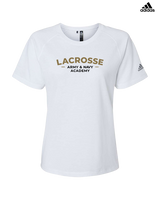 Army and Navy Academy Lacrosse Short - Womens Adidas Performance Shirt