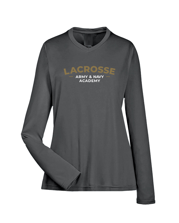 Army and Navy Academy Lacrosse Short - Womens Performance Longsleeve