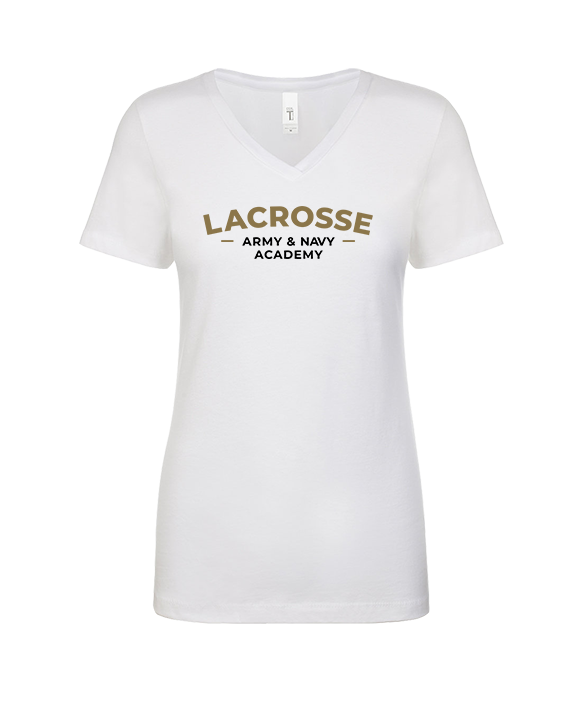 Army and Navy Academy Lacrosse Short - Womens Vneck