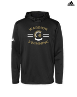 Army & Navy Academy Swimming Curve - Mens Adidas Hoodie