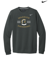 Army & Navy Academy Swimming Curve - Mens Nike Crewneck