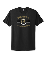 Army & Navy Academy Swimming Curve - Mens Select Cotton T-Shirt