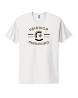 Army & Navy Academy Swimming Curve - Mens Select Cotton T-Shirt