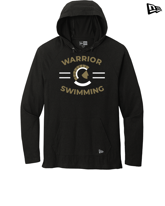 Army & Navy Academy Swimming Curve - New Era Tri-Blend Hoodie