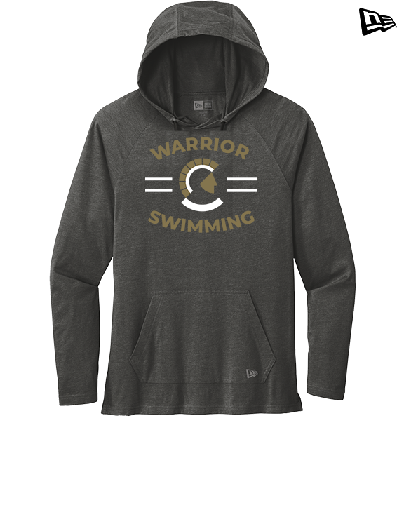 Army & Navy Academy Swimming Curve - New Era Tri-Blend Hoodie