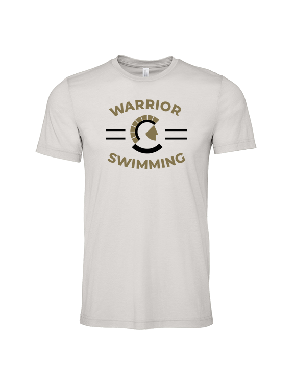 Army & Navy Academy Swimming Curve - Tri-Blend Shirt