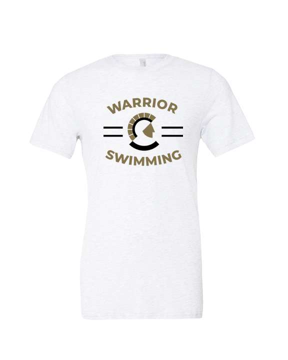 Army & Navy Academy Swimming Curve - Tri-Blend Shirt