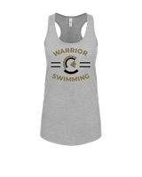 Army & Navy Academy Swimming Curve - Womens Tank Top