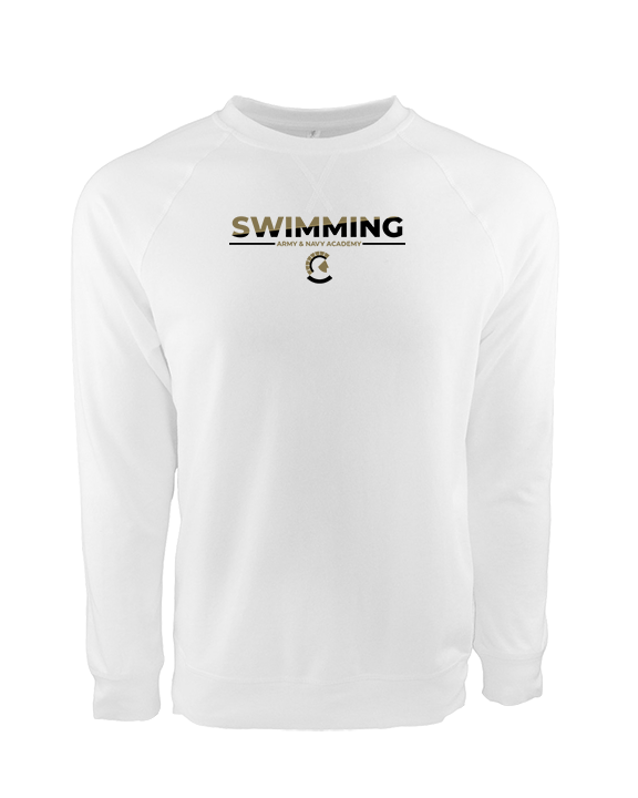 Army & Navy Academy Swimming Cut - Crewneck Sweatshirt