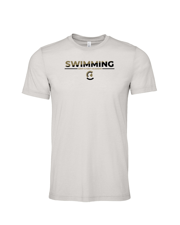 Army & Navy Academy Swimming Cut - Tri-Blend Shirt