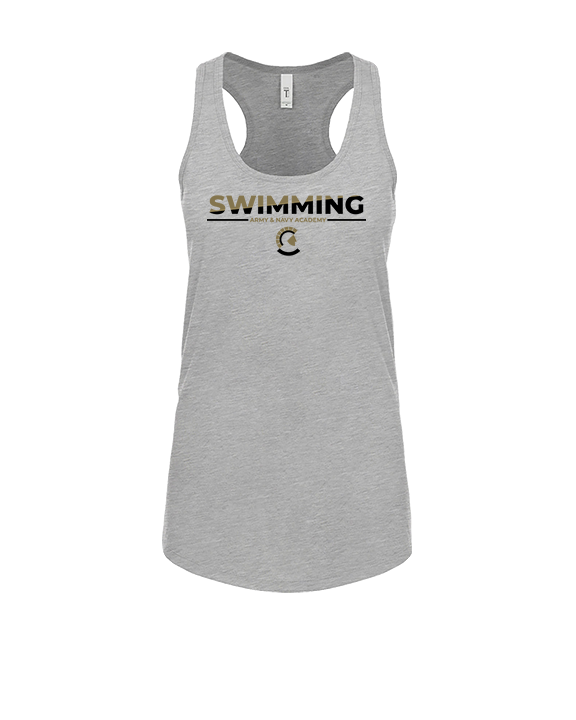 Army & Navy Academy Swimming Cut - Womens Tank Top