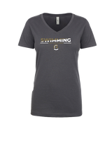 Army & Navy Academy Swimming Cut - Womens Vneck