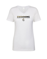 Army & Navy Academy Swimming Cut - Womens Vneck